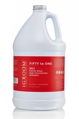 iGROOM FIFTY TO ONE 50:1 GENTLE CLEAN HIGH CONCENTRATE SHAMPOO 3,78lt