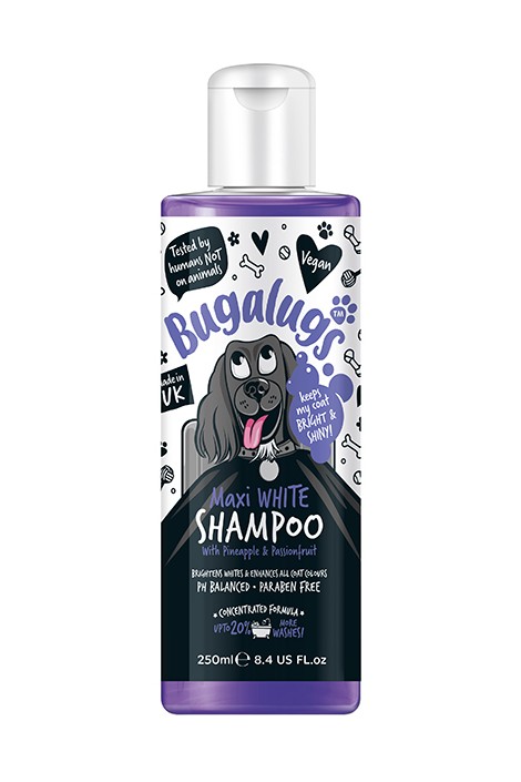 BUGALUGS ΣΑΜΠΟΥΑΝ ΓΙΑ ΣΚΥΛΟΥΣ MAXI WHITE WHITENING