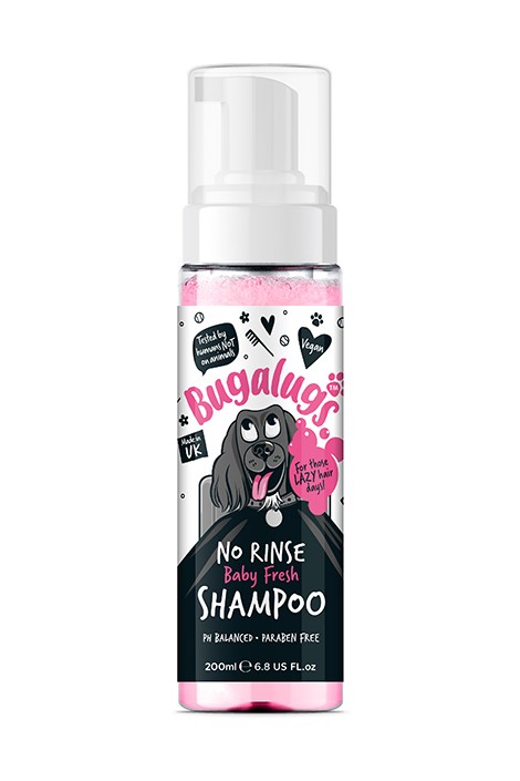 BUGALUGS BABY FRESH NO - RINSE SHAMPOO