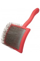 Chris Christensen Big G Dense Long Pin Slicker Brush Large Coral