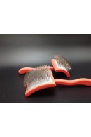 Chris Christensen Big G Dense Long Pin Slicker Brush Large Coral