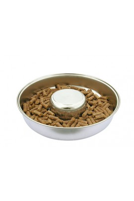 Show Tech Puppy Feeding Dish Stainless Steel Feeding Bowl