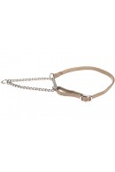 Show Tech Collar Nylon Half Check 6MM x 28CM Show Collar