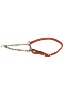 Show Tech Collar Nylon Half Check 6MM x 28CM Show Collar