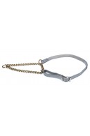 Show Tech Collar Nylon Half Check 6MM x 28CM Show Collar