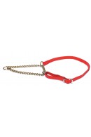 Show Tech Collar Nylon Half Check 6MM x 28CM Show Collar