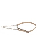 Show Tech Collar Nylon Half Check 6MM x 28CM Show Collar