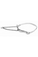 Show Tech Collar Nylon Half Check 6MM x 28CM Show Collar