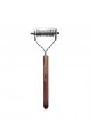 Mars Coat King Original Stainless Steel Pet Stripper with Wooden Handle - 20 Blades  (extra fine)